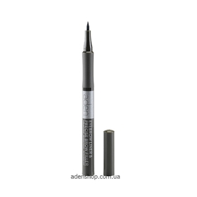 Маркер для бровей Aden Eyebrow Liner & Precise Brow Filler №03 Ebony