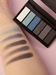 Палетка теней для век Aden Cosmetics Eyeshadow Palette №1 Black/Blue