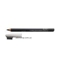 Карандаш для бровей со щеткой Aden Eyebrow Pencil Black