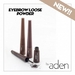 Пудра-порошок для бровей с кистью Aden 03 Dark Brown
